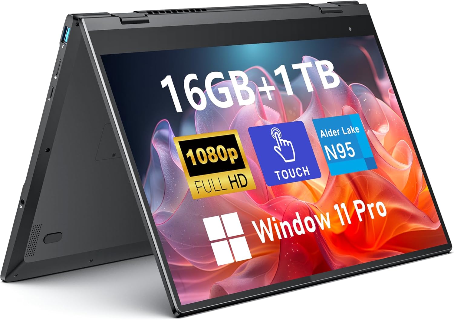 14.1" 2-in-1 YO-01 — N100 · 16GB · 1TB